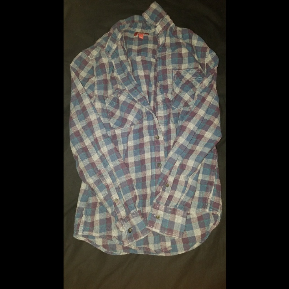 Multicolored flannel